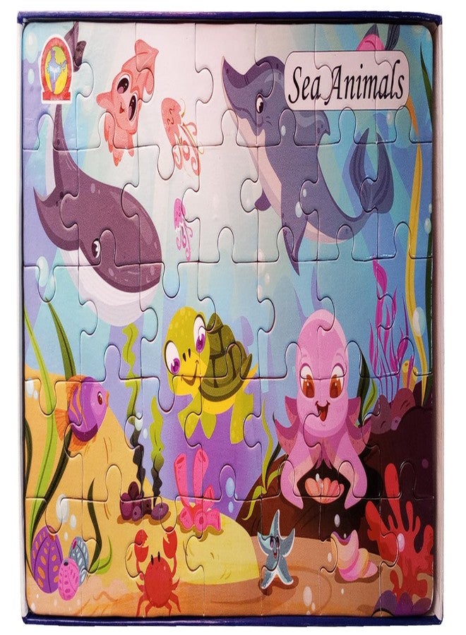 Fancy Agents Educational Jigsaw Puzzle for Kids| Educational Toy and Learning Aid for Boys and Girls | Build Kid Knowledge Concentration and Motor Skills Special Toy for Kids (World Animal) - Image 4